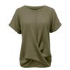 Damen T-Shirt mit Rundhalsausschnitt, Flügelärmeln, lässige Oberteile, süße T-Shirts, Sommerkleidung, trendige Basics, Tees, Kleidung