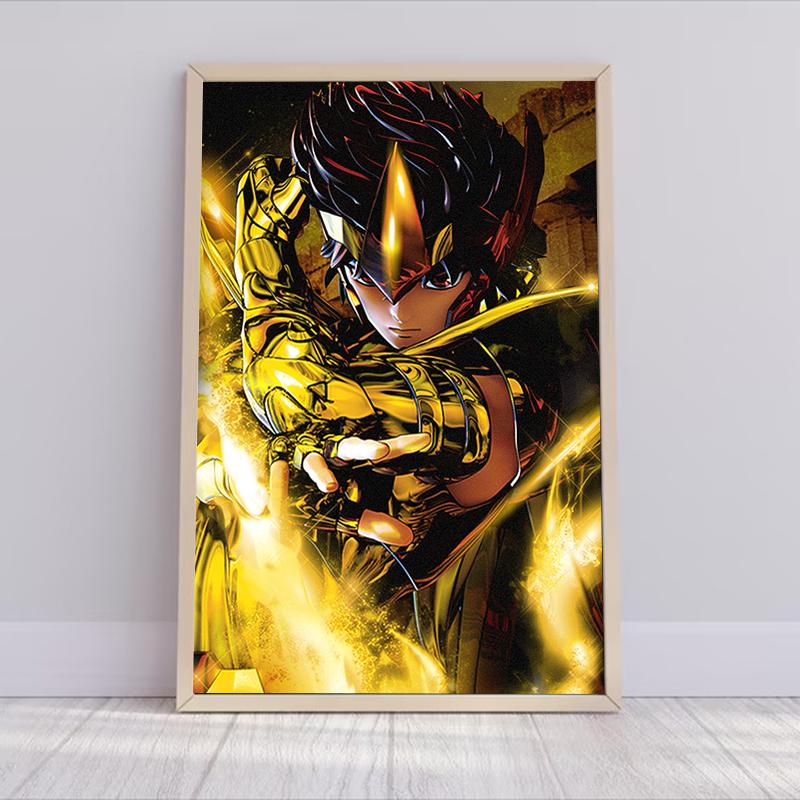 Saint Seiya Anime Poster Home Decoration Posters for Wall Decoration Painting On Canvas Decorative Paintings Room Decor Art the