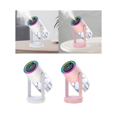 Portable Humidifier Compact with Starry Sky Light Desk Humidifier Small Humidifier for Indoor Car Office Household Birthday Gift