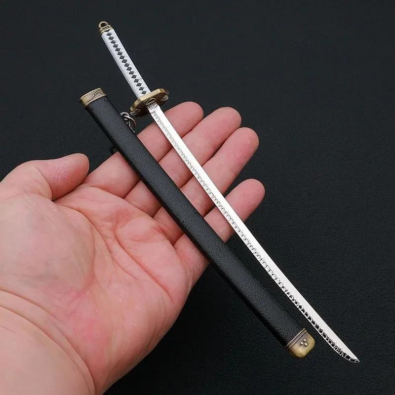 25cm Metal Devil May Cry 5 Vergil Yamato Katana Iron Ninja Knife Yamato Sword Real Sword Mini Japanese Katana Kid Toy Anime Gift