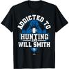 Addicted To Bear Hunting & Will Smith Los Angeles Baseball T-Shirt