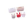 In-stock XH2.54 Pitch Straight Pin Connector: Bent Pin, Nylon, High-Temperature Resistant, 2P-12P.
