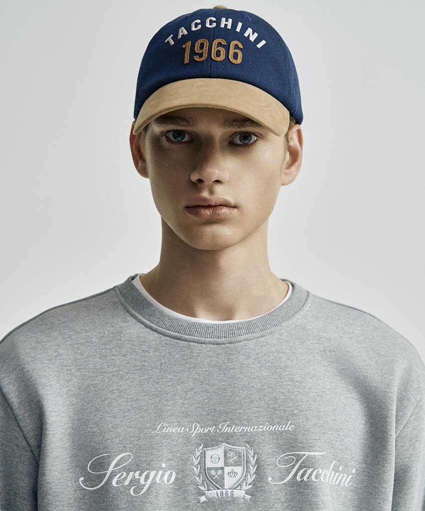 SERGIO TACCHINI U Artwork Ball Cap (Navy)