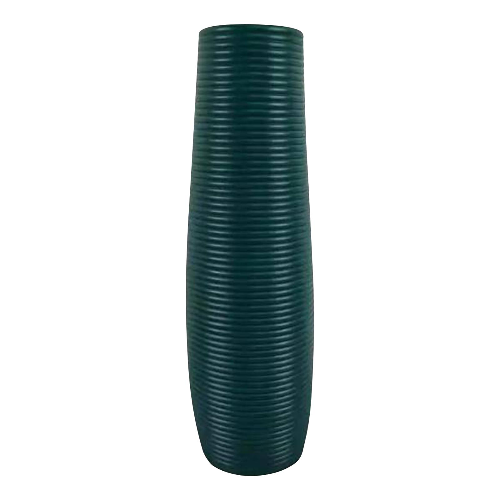 

Plastic Flower Vase Exquisite Line Design Vase for Living Room Home Decor зелений