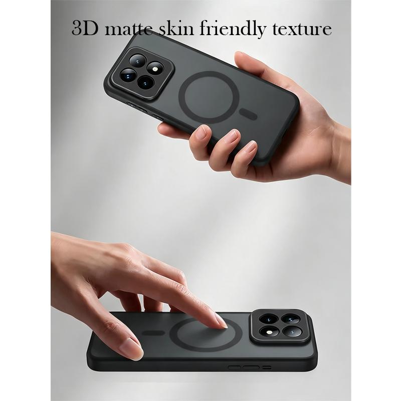 Magnetische Hülle für Xiaomi 17T Mattes Rückseiten-Cover für XIAOMI 17T PRO
