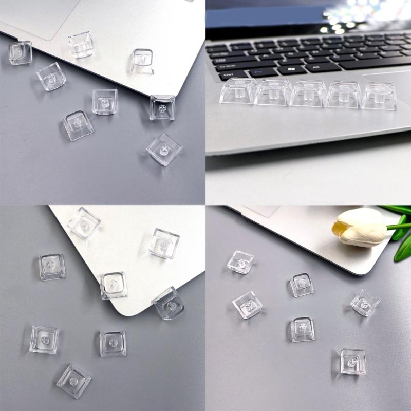 XDA Keycaps Mechanical Keyboards 1U Keycaps Blank Customized Gamer Transparents Crystal Keycaps Mx Switches XDA Height