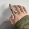 Creative Metal Golden Dragon Ring Cigarette Clip Driving Game Guitarist Perfect Universal Decor Gifts for Men Women