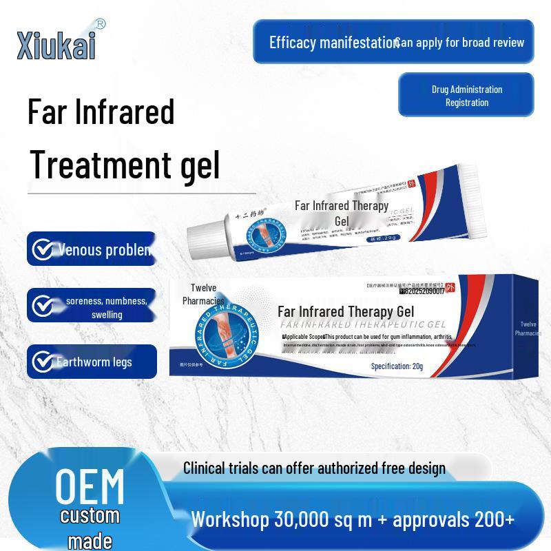 Far-Infrared Anti-Inflammatory Varicose Veins Gel