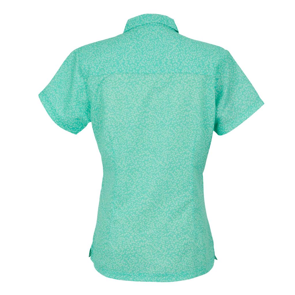 Regatta Camisa de Manga Corta con Estampado de Hojas Mindano VIII para Mujer/Dama