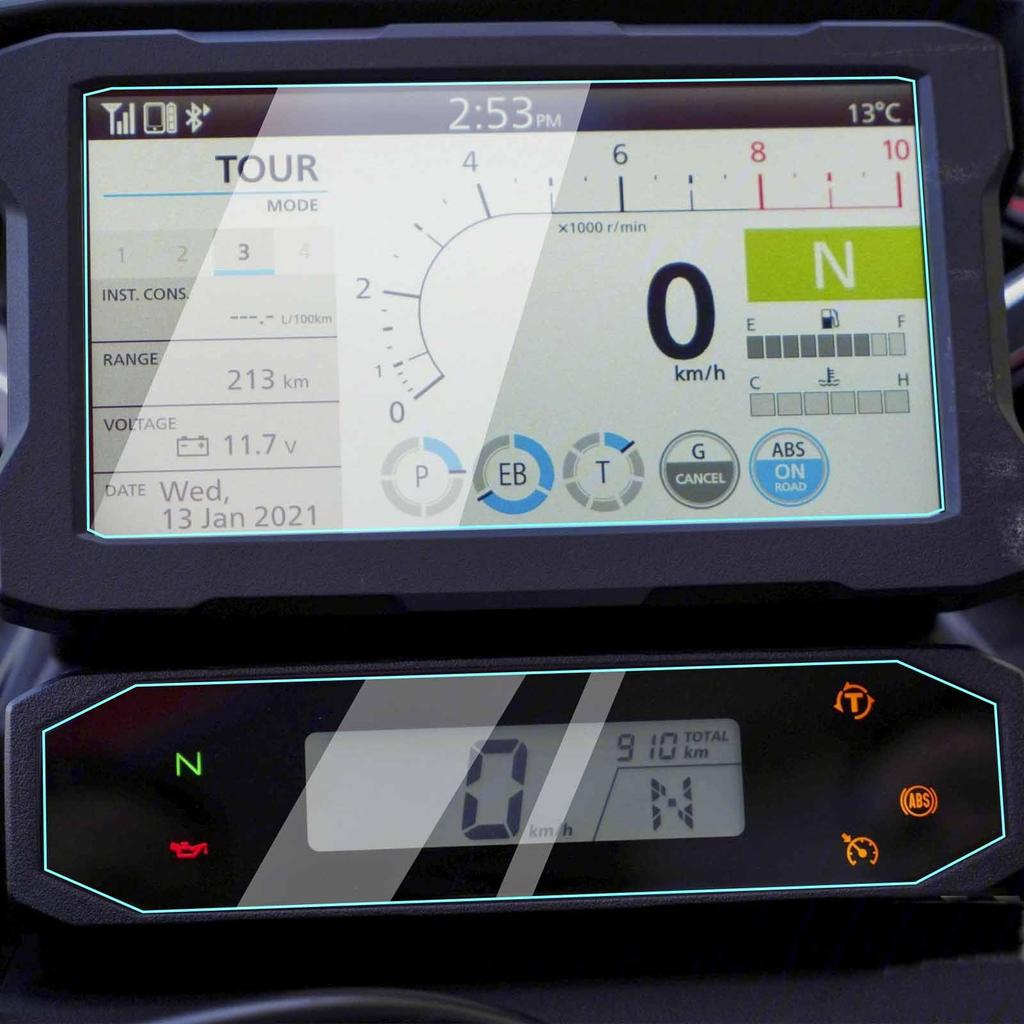 [Set of 2] Meter Protection Film for Honda CRF1100L Africa Twin NT1100 All Year
