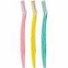 FEATHER Peanie, For Sensitive Skin, For Eyebrows, For Small Areas, With Guard, 3 Pieces X 2 Piece Set, Made In Japan, Razor, Women's, Eyebrow