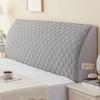 Thicken Bedhead Cover Nordic Soft Headboard Covers Solid Color Washable Bed Head Slipcover Bedroom Backrest Dust Protector Cover