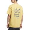 Adidas Originals Shmoofoil STAIRS T SHIRT T Shirt Unisex Yellow KD1870-
