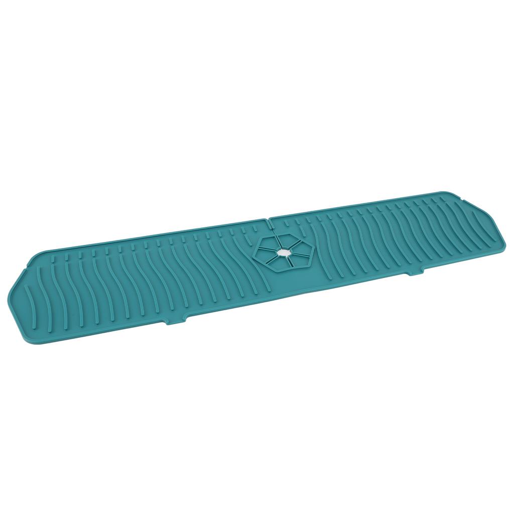 Silikon Kranbeskyttelse Kjøkkenvaskbeskyttelse Silikon Kranhåndtak Dryppfangerbrett Svampholder Matte