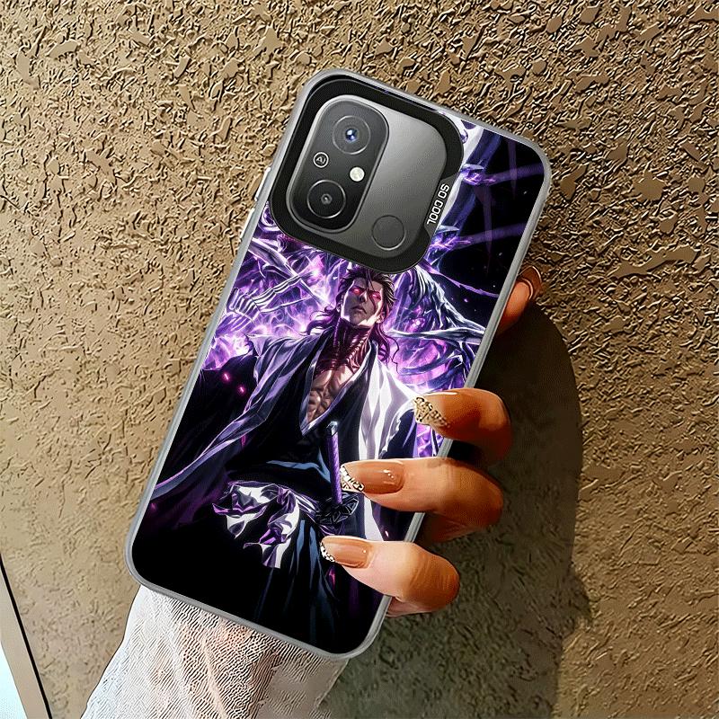 Bleach Aizen Sousuke Shockproof Phone Case for Xiaomi Poco X7 X6 X5 X3 Pro F7 Ultra M8 Redmi 15C 15 14C 13C 12C 10C 13 12 10