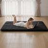 VEVOR Japanese Tatami Mat, Queen Size Foldable Japanese Tatami Mattress, Futon Mattress with Storage Bag & Fastener, 9-Layer Floor Mat for Sleeping