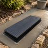 Stepping Stone Form ABS Plastic Outdoor Building Raised Rim for Patio