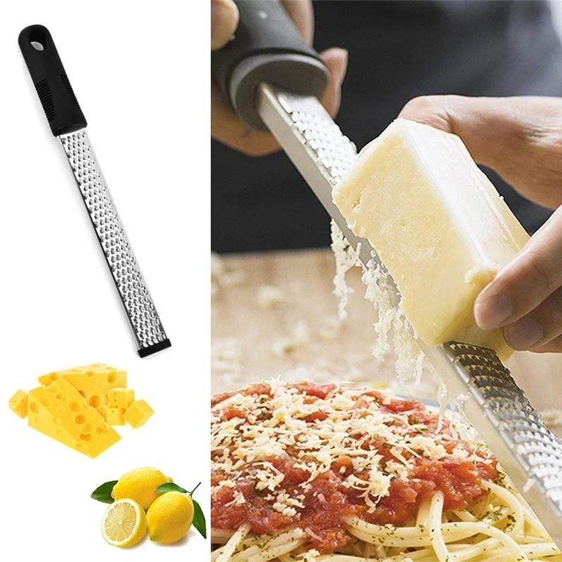 Multipurpose Cheese Grater and Citrus Zester for Parmesan Lemon Ginger Garlic Chocolate and More Fruit Kitchen Tool Gadgets 1