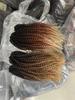 Protein-Faser Haarverlängerung für wellige Goddess Locs Häkelzöpfe Queen Faux Locs Maschine Doppel-Tresse Flecht-Locken