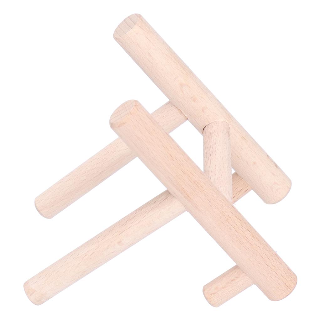 Wooden Desktop Ornament Household Modern Plate Holder Stand Home Decoration for Party