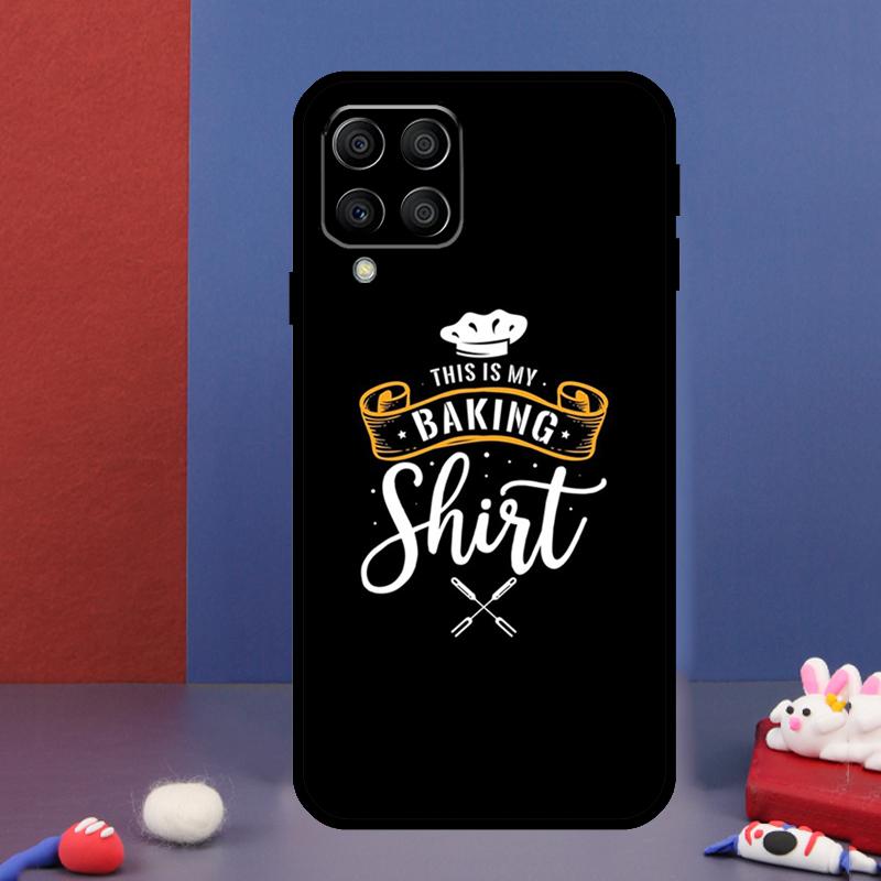 Baking Cook Chef For Samsung Galaxy M31 M51 M33 M13 M23 M53 M15 M55 M14 M34 M54 M20 M30s M32 M52 Phone Case