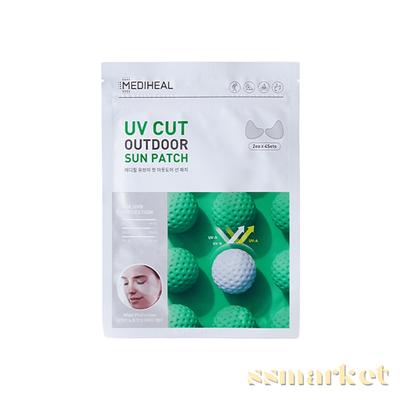 Mediheal UV Cut Outdoor Sun Patch 4 Pieces Neat Wide Protection