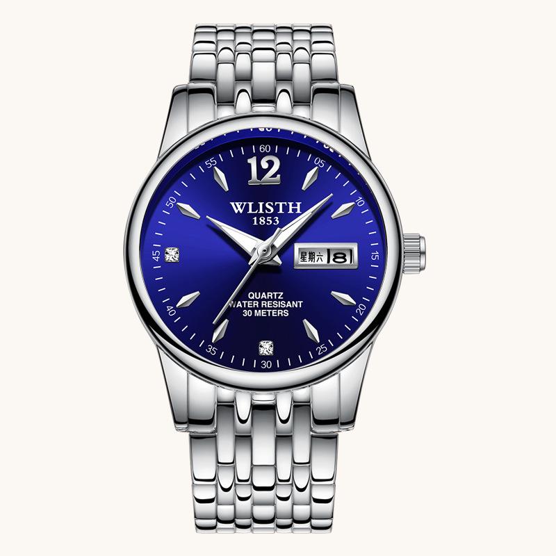 New Top Brand Men's Watch Waterproof Luminous Calendar Quartz Digital Disk Fashion Luxury Watch