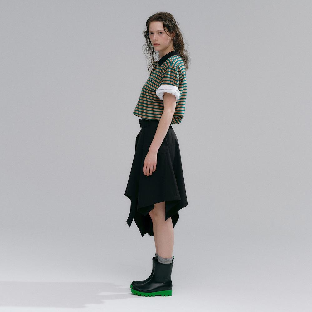 Ibiem Asymmetrical Hemline Skirt Emp6Wsk020