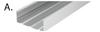 Kstex Flea Screws 3.5X9.5Mm B Galvanized