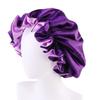 Double Layer Shower Caps Reversible Wear Bath Hair Cap Soft Cosmetic Cap  Makeup Tool