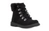 UGG Kids Shearling-lined Lace-up Boots 1123622K-BLKS