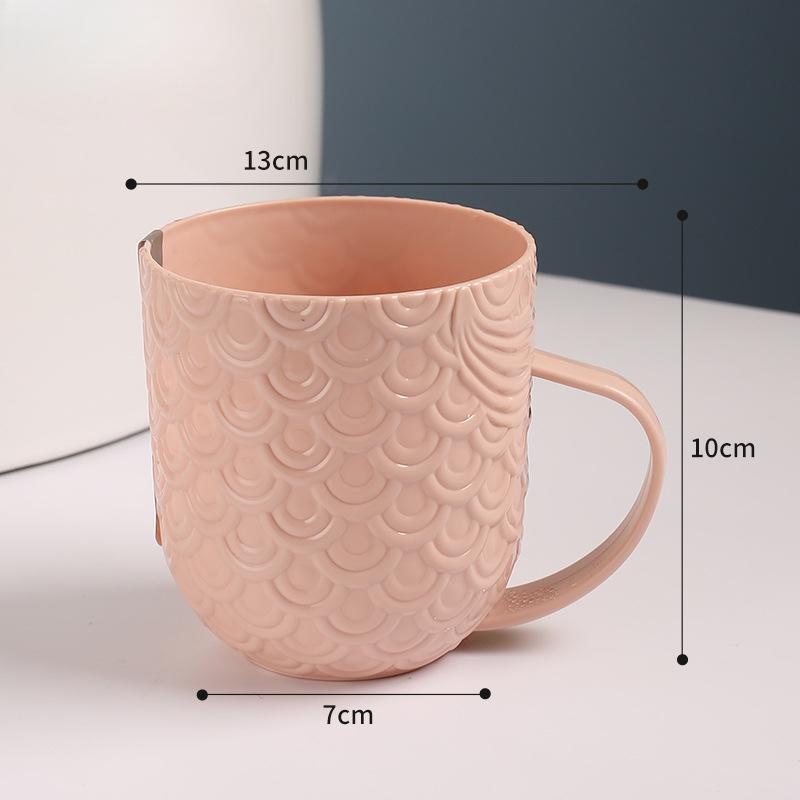 

Высококачественные стаканчики для зубных щеток с высоким уровнем внешнего вида, бытовые утолщенные стаканчики для зубных щеток, стаканчики для воды, пластиковые стаканчики для полоскания рта 401-500ml розовый