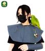 Parrot Diaper Nappy & Shawl Protector: Anti-Scratch/Bite Peony Design for Budgie & Cockatiel