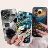 For Honor 400 Lite Case ABR-NX1 Cool Fashion Candy Painted Cover 6.7'' Soft TPU Matte Phone Case For Honor 400 Lite 400Lite Bags