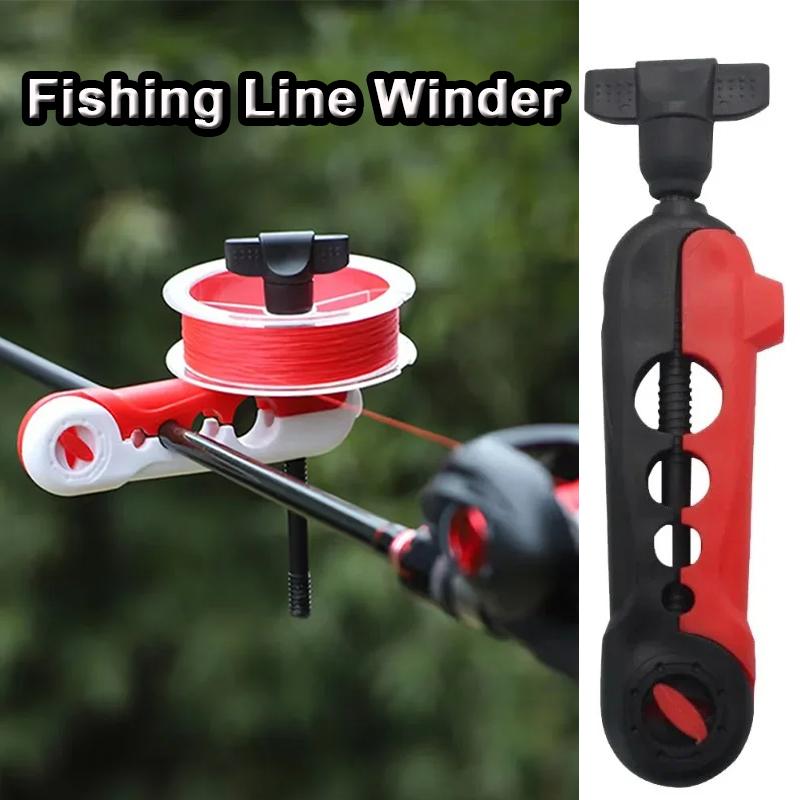 Angelschnurwickler, tragbare Baitcasting-Spinnrolle, Schnurspulmaschine, ABS-Spulmaschine, Karpfenangelausrüstung, Wickelwerkzeuge