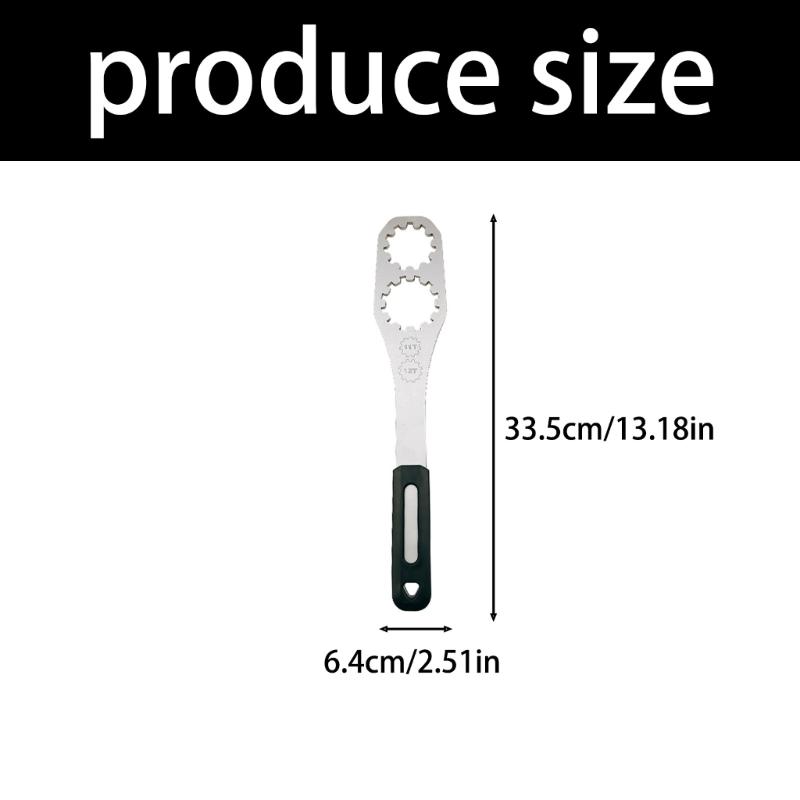 Durability Bicycles Repair Wrenches with Ergonomic Grip Heavy Type Bike Cassettes Tool Bicycles Repair Accessory