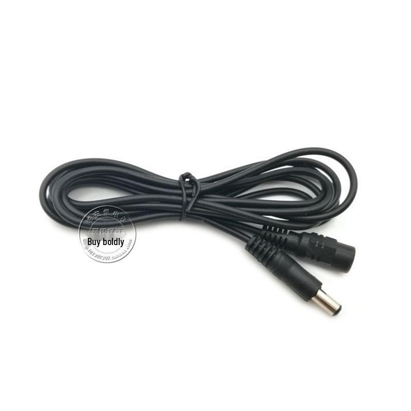DC 5.5x2.1mm Male To Female Power Extension Cable for Surveillance