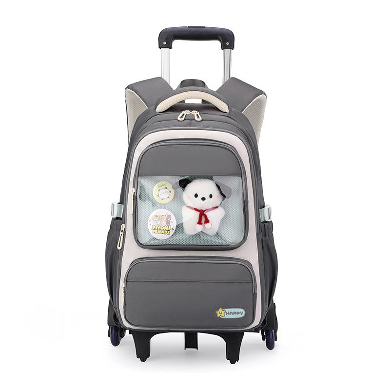Rucsac școlar cu role cu șase roți, Troler, Rucsac pentru student ZRY5209