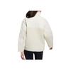 Adidas Originals Three Stripes Color Block Long Sleeve Polo Jacket Women Jacket Off-White HK2071