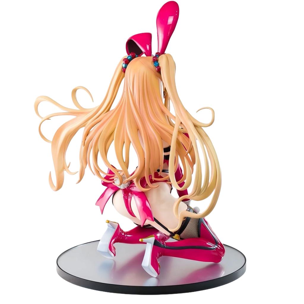 New- 30CM Caroline Yuri Eberwein Bunny Girl  Anime Beautiful Girl Beautiful Gk Model Figure With Soft Rubber Material Gift