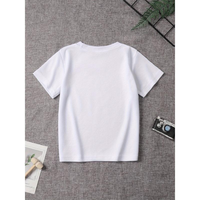 European Sizes New Fashion Fun Cartoon Shark Print T-Shirt for Summer, Trendy And Versatile Short-Sleeve Top with a Round Neck