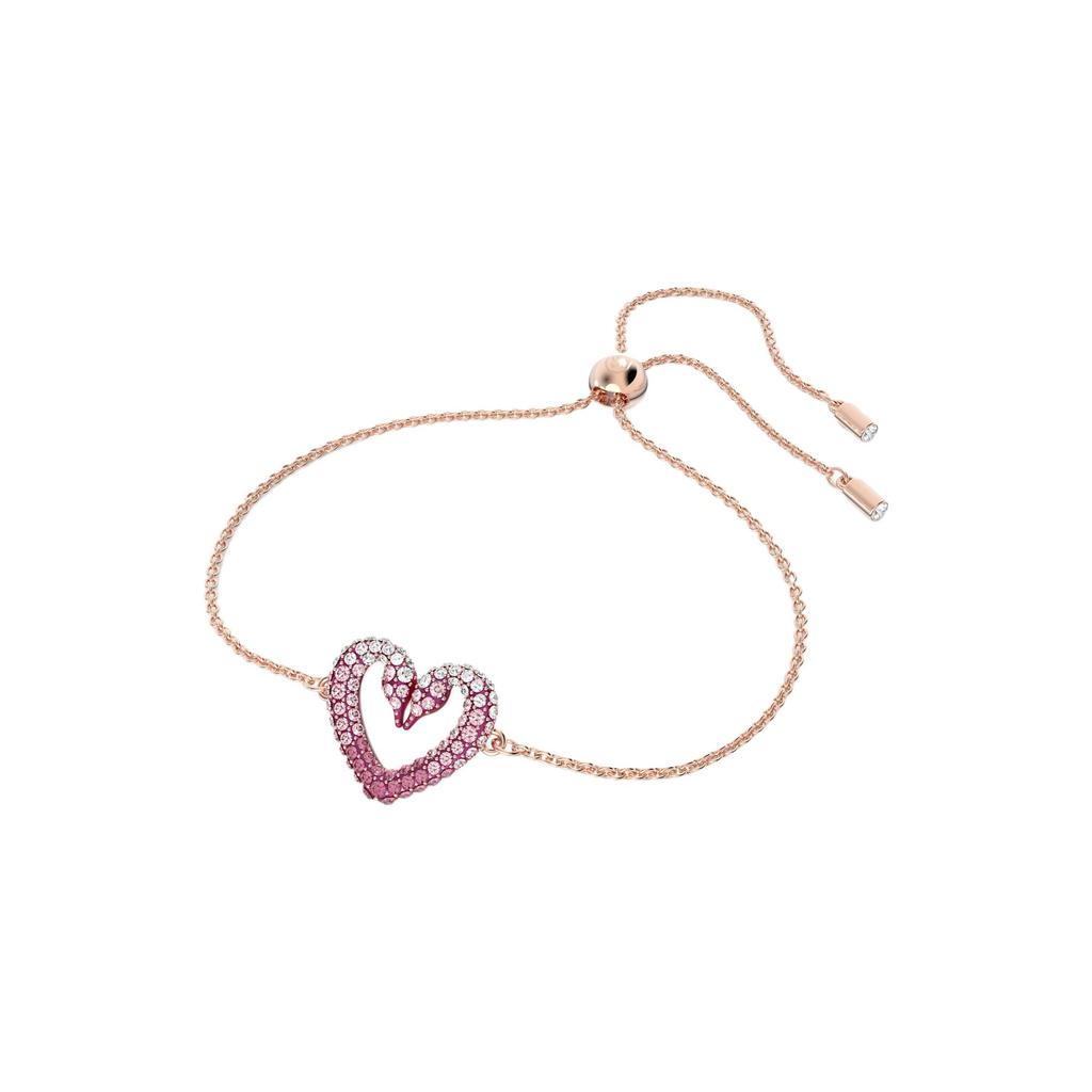 Swarovski Una Faux Crystal Bracelets Womens Pink