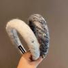 Women's Korean-Style Woolen Headband: Chic Autumn/Winter Accessory, Versatile Hair Clip for Outings, Enhances High Forehead Styles