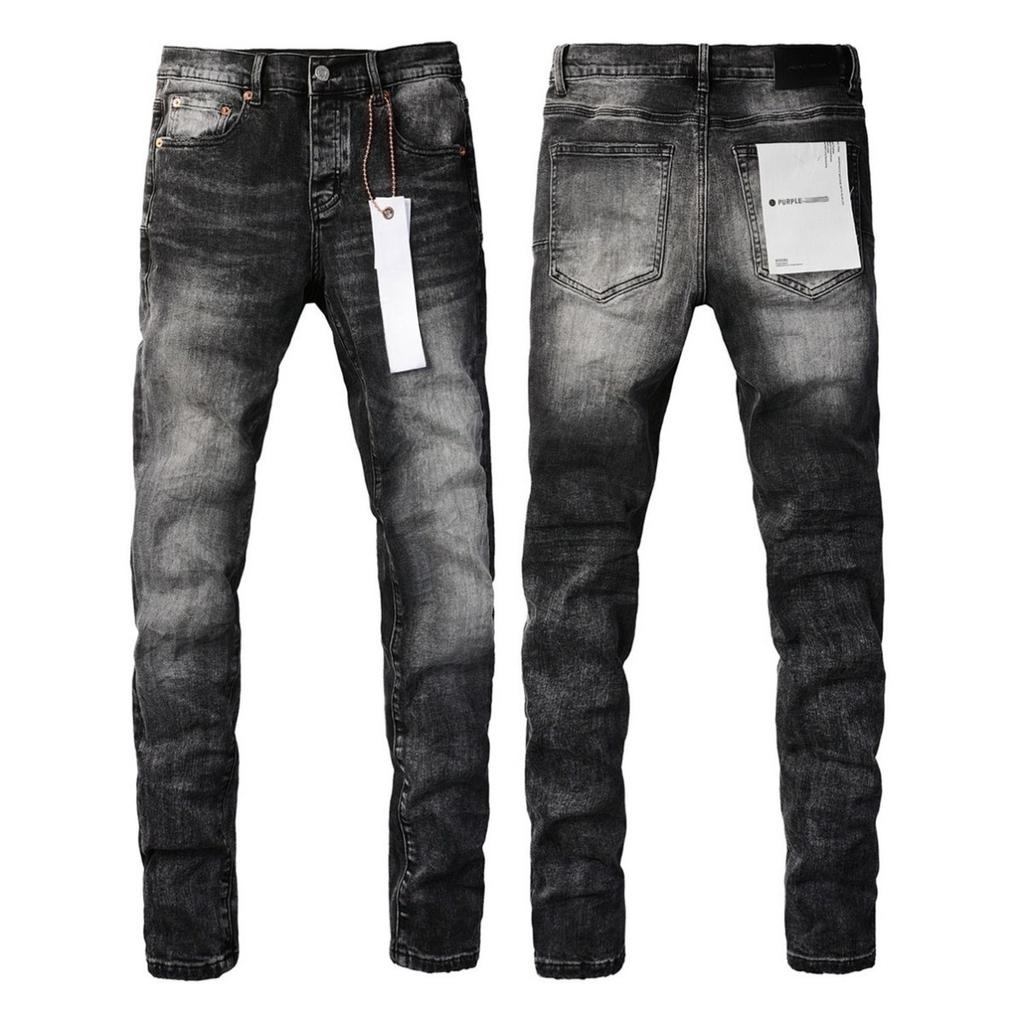 BeatStreet American High Street Jeans Fashion Trends Distressed Light Blue Patchwork Stretch Skinny Button Fly Ripped Jeans Pants Brand