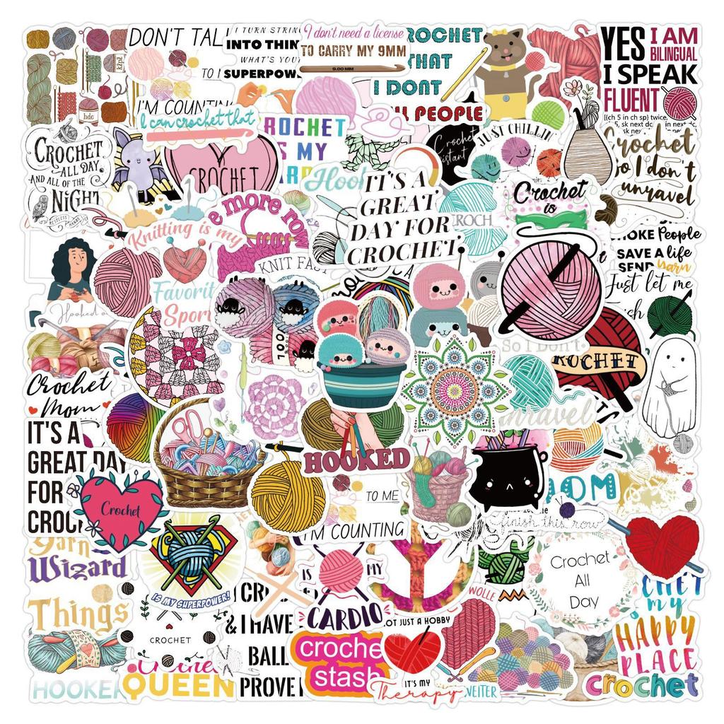 100pcs Suitcase Stickers Waterproof Stickers Scooter Computer Tablet Cartoon Decoration