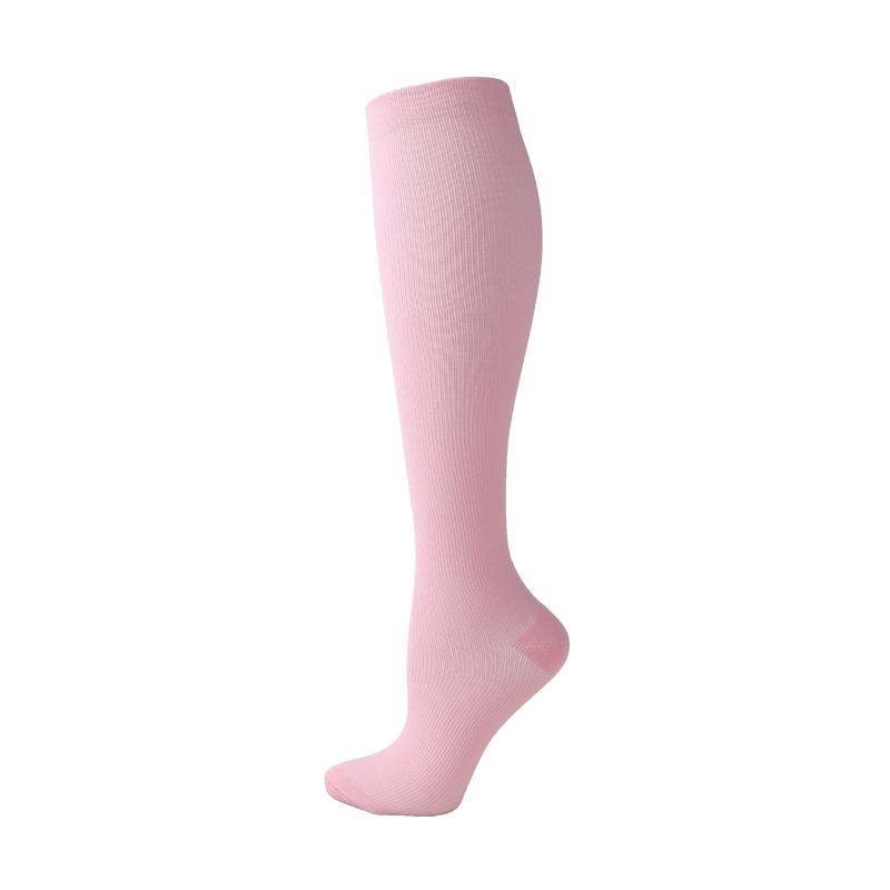 26 Styles Compression Candy Color Stocking Blood Circulation Promotion Slimming Compression Socks Anti-Fatigue Comfortable Socks