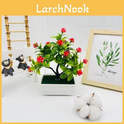 Miniature Artificial Camellia Sasanqua Tree With Bright Colors For Wedding Decor And Outdoor Use