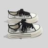 Pailletten-Canvas-Schuhe vulkanisierte Plateau-Freizeitschuhe 22 neue Sommer-Studentenschuhe