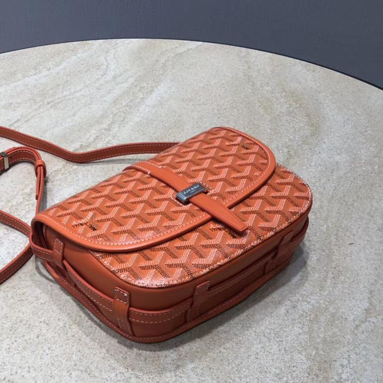 ROBINE Messenger Bag Kleine Vierkante Tas Schoudertas Crossbody Tas_Lucky_B oranje