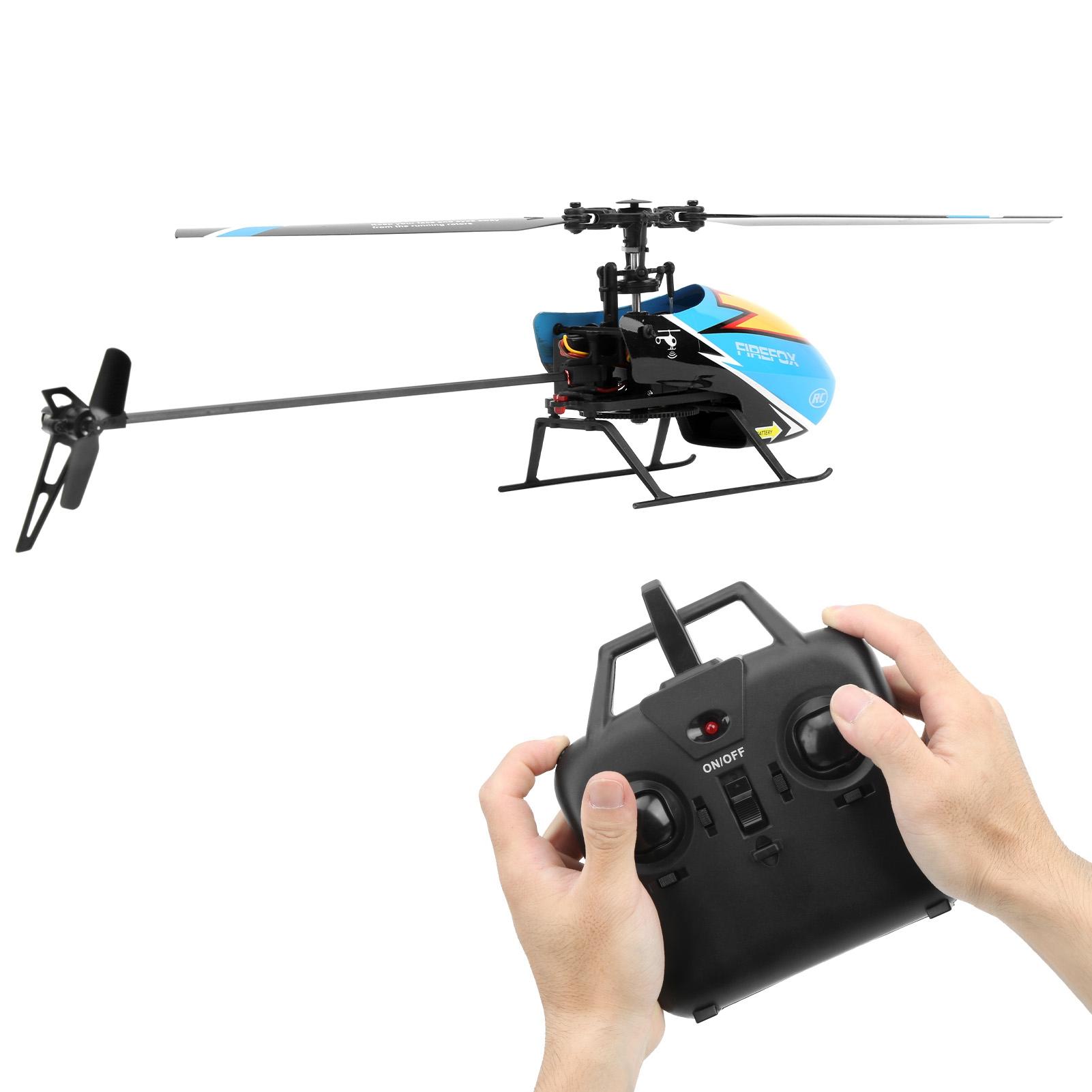 

C129 4 Channel Flybarless Fixed Height Helicopter Remote Control Aircraft Aero Modelblue синій